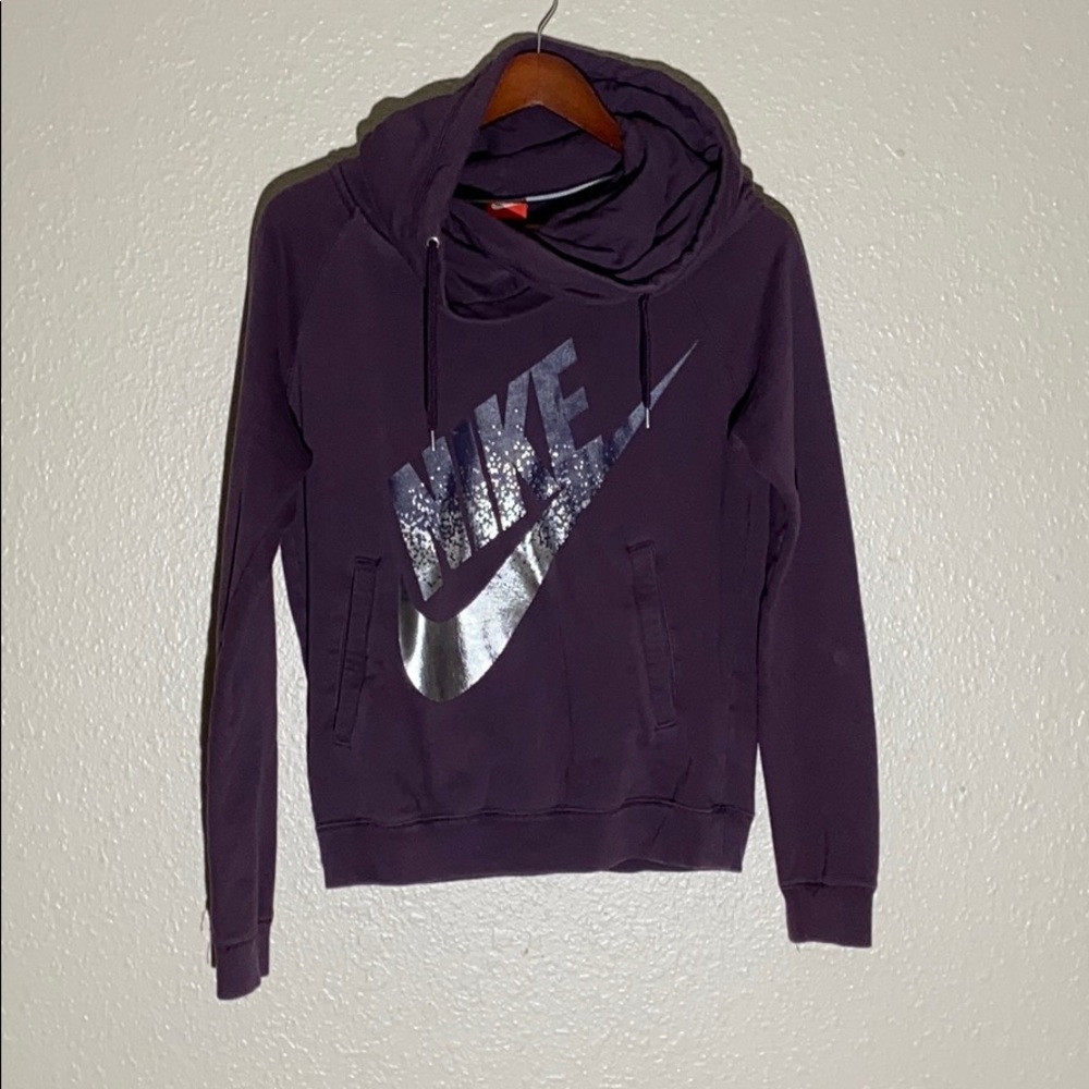Plum purple Nike hoodie